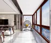 Durable Broken Bridge Two-Track Sliding Window for Modern Homes