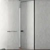 Elegant Frameless Wooden Bedroom Door with Invisible Frame Design