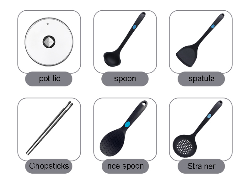 Pot Lid Rack Spoon Rest Holder Fork Spatula Stand Stainless Steel Pan Lid Organizer Kitchen Storage Racks & Shelving Units