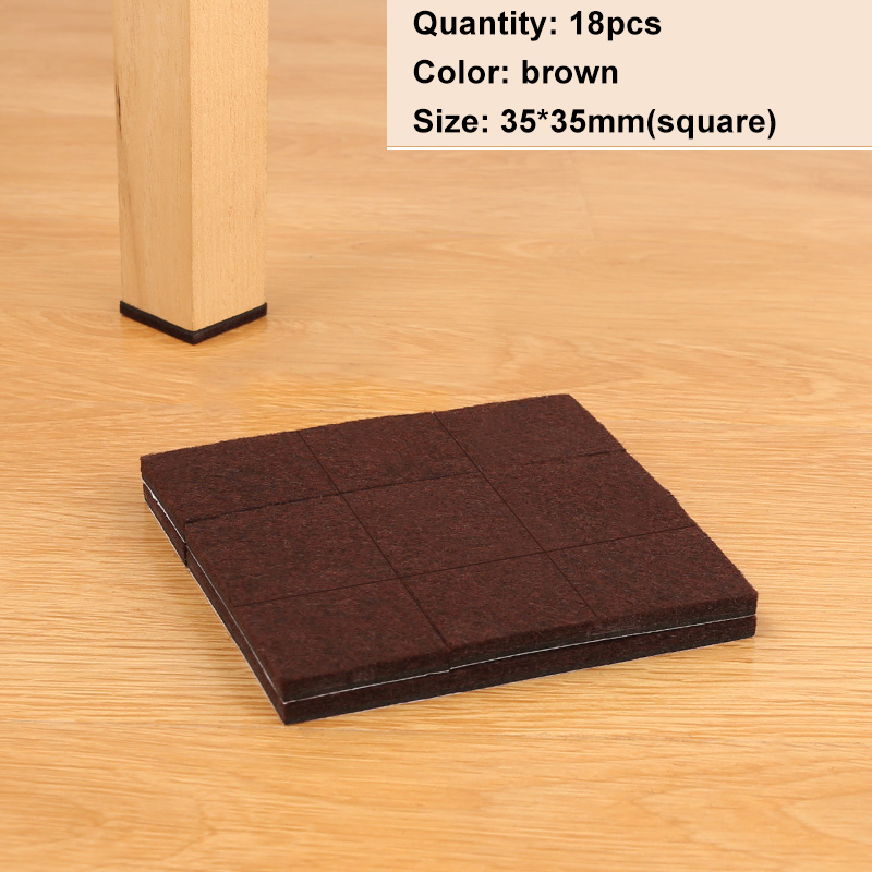 Wood Floor Protectors Sofa Leg Cups Anti Slip Chair Floor Pads