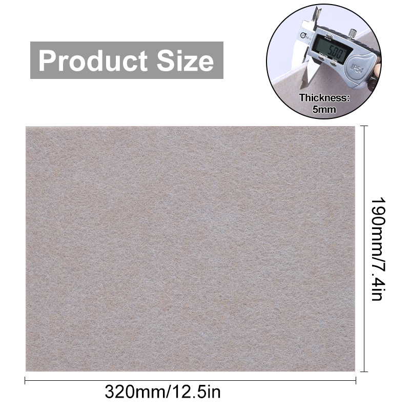 Furniture Feet Protector Accessories Chair Furniture Sticker Felt Pad Round Square Chair Foot Pad Furniture Pads