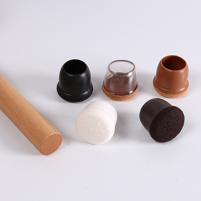 New Design Durable Anti-scratch Silicone Table Chair Leg Protector Hardwood Floors High Transparent Furniture Leg Cup Pad