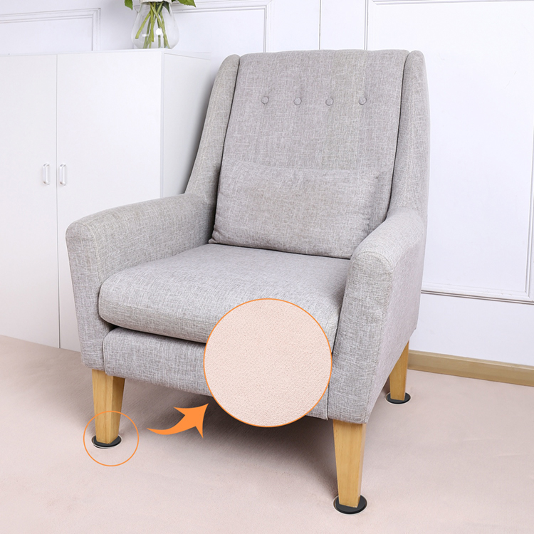 Furniture Sliders Reusable Round Movers Plastic Movers Value Pack Felt Pads for Carpet