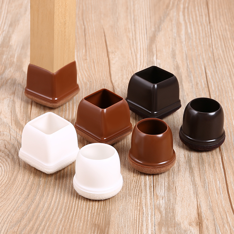 Quality Chair Table Leg Feet Rubber Pads Chair Foot Covers Transparent Chair Leg  Silicone Floor Furniture Leg Protector