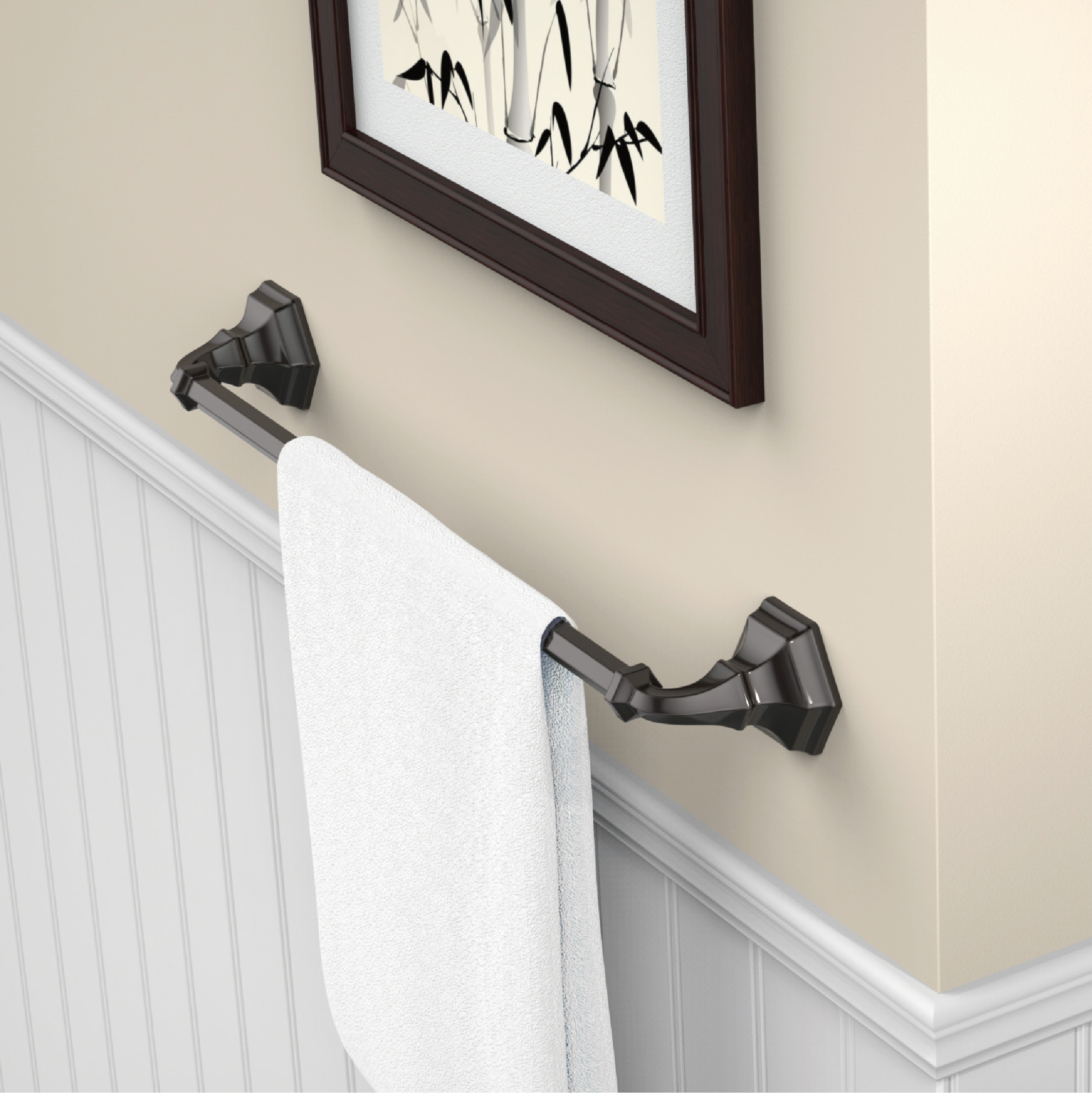 Wall Mount Bathroom Hardware Accessories Heavy Duty Storage  Kitchen Bath Towel Holder Hangers Towel Ring for Bathroom