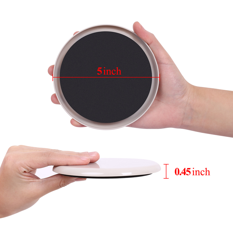 Cheap Factory Price Easy Move & Slide-Furniture Moving Sliders Black Adhesive  Heavy Furniture Slider Pads