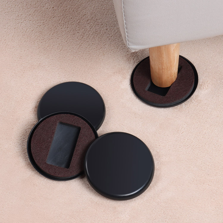 Furniture Caster Cups, Sofas Beds Chairs Wheel Pads, Protect Carpet Floors Prevent Scratches Reduce Noise