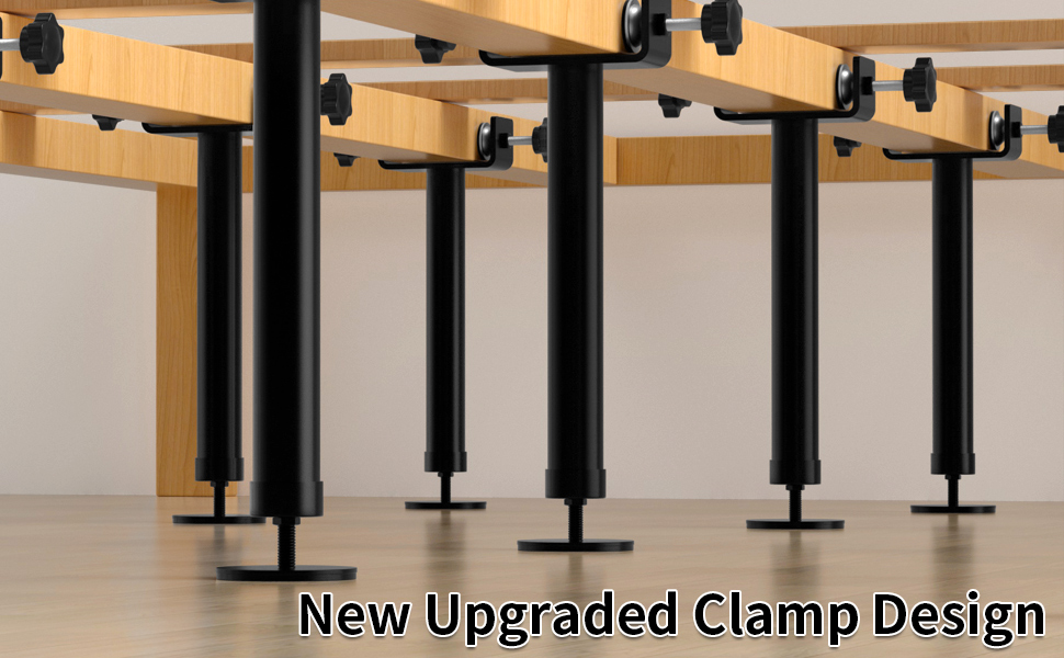 GORGEOUS Black Modern  Feet Cabinet Furniture Bed Legs Leveling  Sofa Leg  Adjustable Kitchen  Legs for Furniture