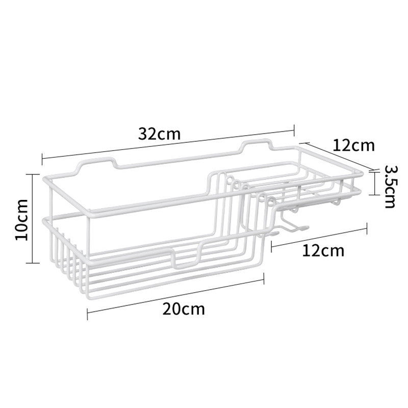 Shower Shampoo Shelf Storage Rack Bathroom Organizer Self Adhesive No Drill Soap Dishes Holder Er Modern Bathroom Shelves White