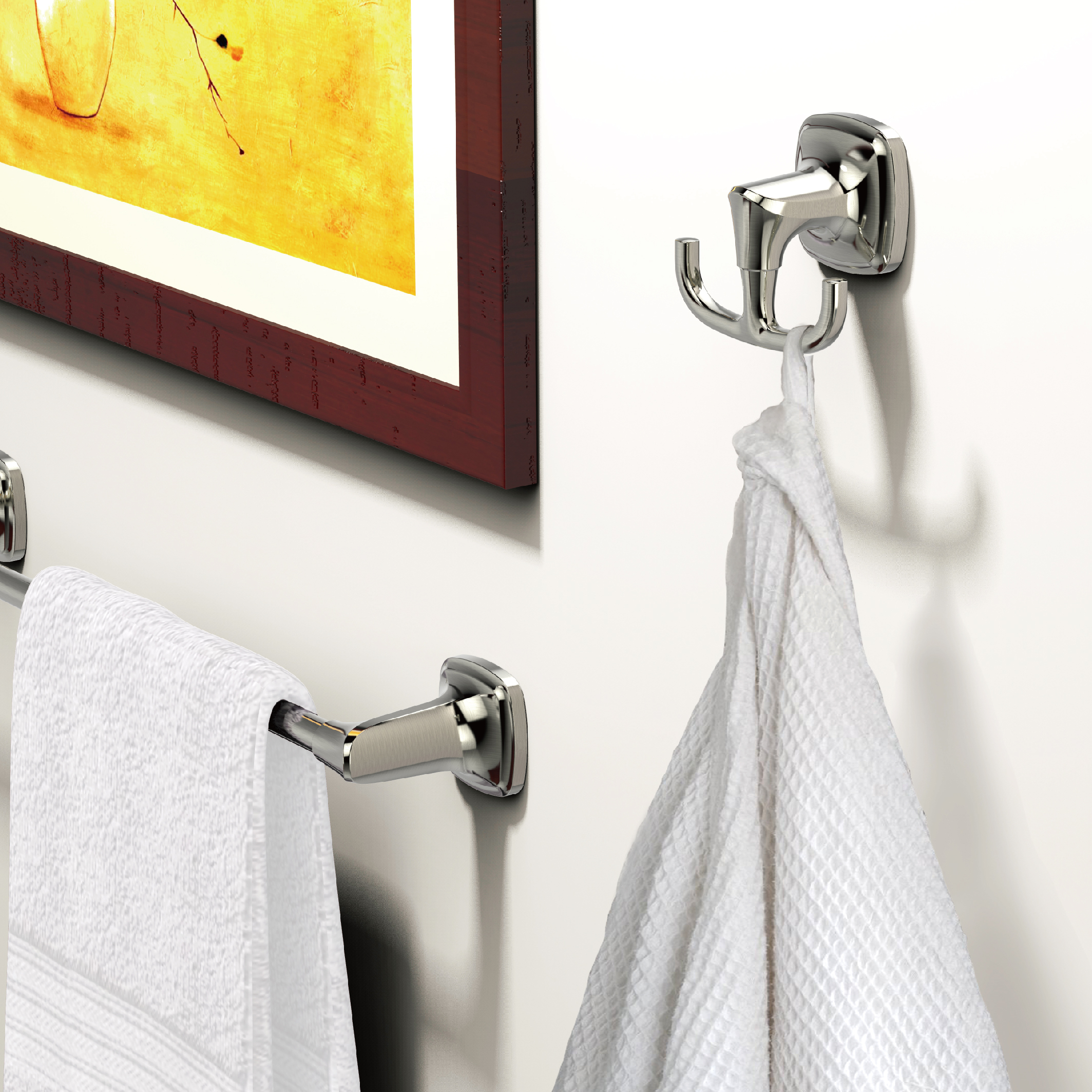 Wall Mount Bathroom Hardware Accessories Heavy Duty Storage  Kitchen Bath Towel Holder Hangers Towel Ring for Bathroom